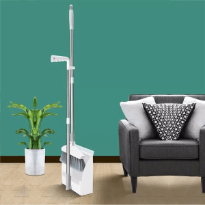 Juego de Escoba Giratoria 180° y Recogedor Ajustable 470-13