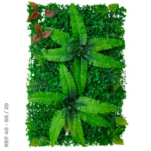 Follaje Artificial Panel Hojas Grandes x9 unds