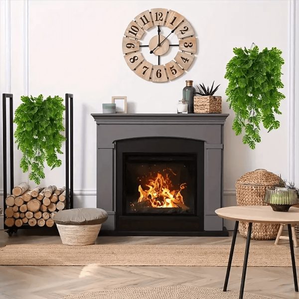 Helecho Colgante Hojas Monstera