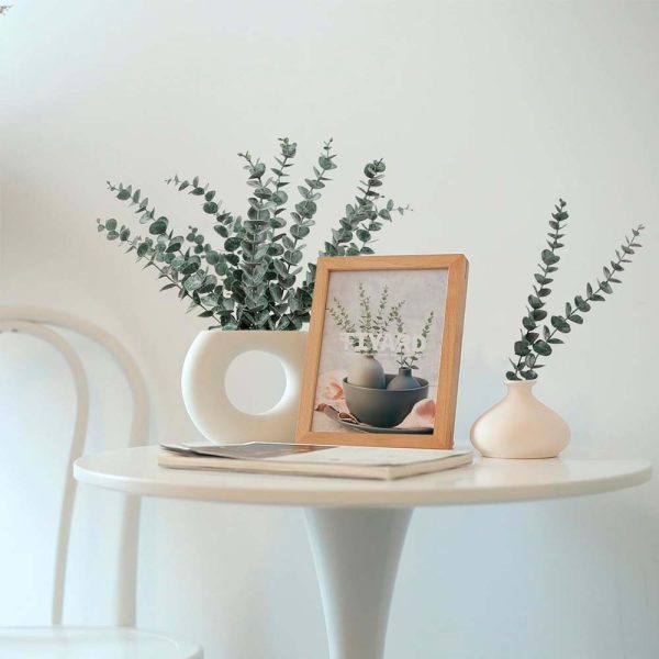 Hojas De Eucalipto Cinerea Artificiales