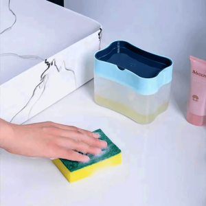 Dispensador de Jabón Líquido con Soporte de Esponja 3345