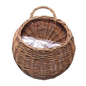 Maceta Colgante Tejida de Pared D-3006 - Marron