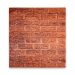 Adhesivo Para Pared 3D Ladrillo Café