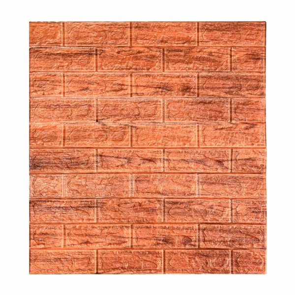 Adhesivo Para Pared 3D Ladrillo Tigre