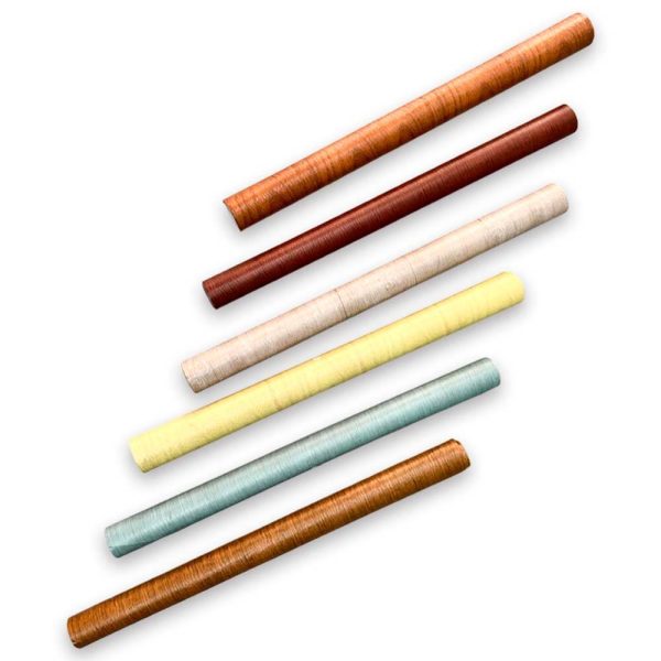 Rollo de Madera Adhesivo Celeste