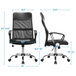 Medidas de silla de oficina