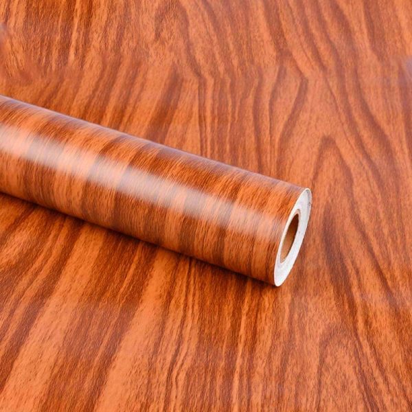 Rollo de Madera Adhesivo Celeste