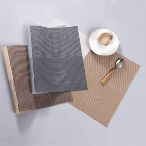 Individuales en diferentes tonos