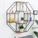 Repisa Decorativa con Compartimientos