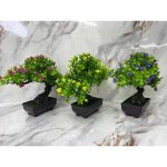 Bonsái Decorativo Floral Artificial